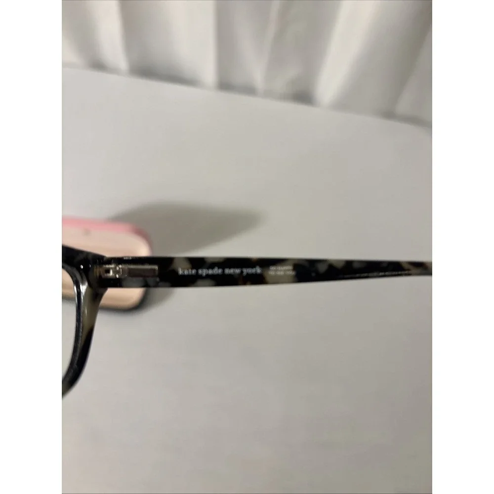 Kate Spade New York Arabel‎ TCB Eyeglasses Women Black Tortoise 140 and Case